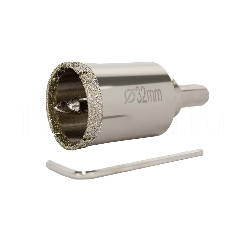 Teemant südamiku puuribit (koos keskmise sulamipuuriga) - standardne 32mm