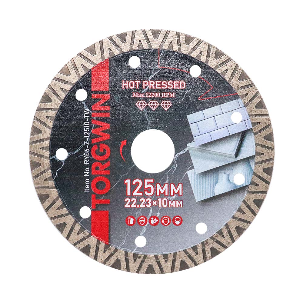 Kuuma pressitud V-kujuline teemantsaag Blade Pro